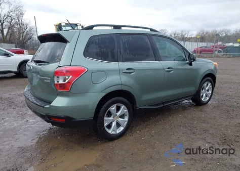 2015 Subaru Forester 2.5I Limited z USA, uszkodzony, nr VIN JF2SJARC0FH540856
